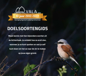 Doelsoortengids van VALA, lees hem!