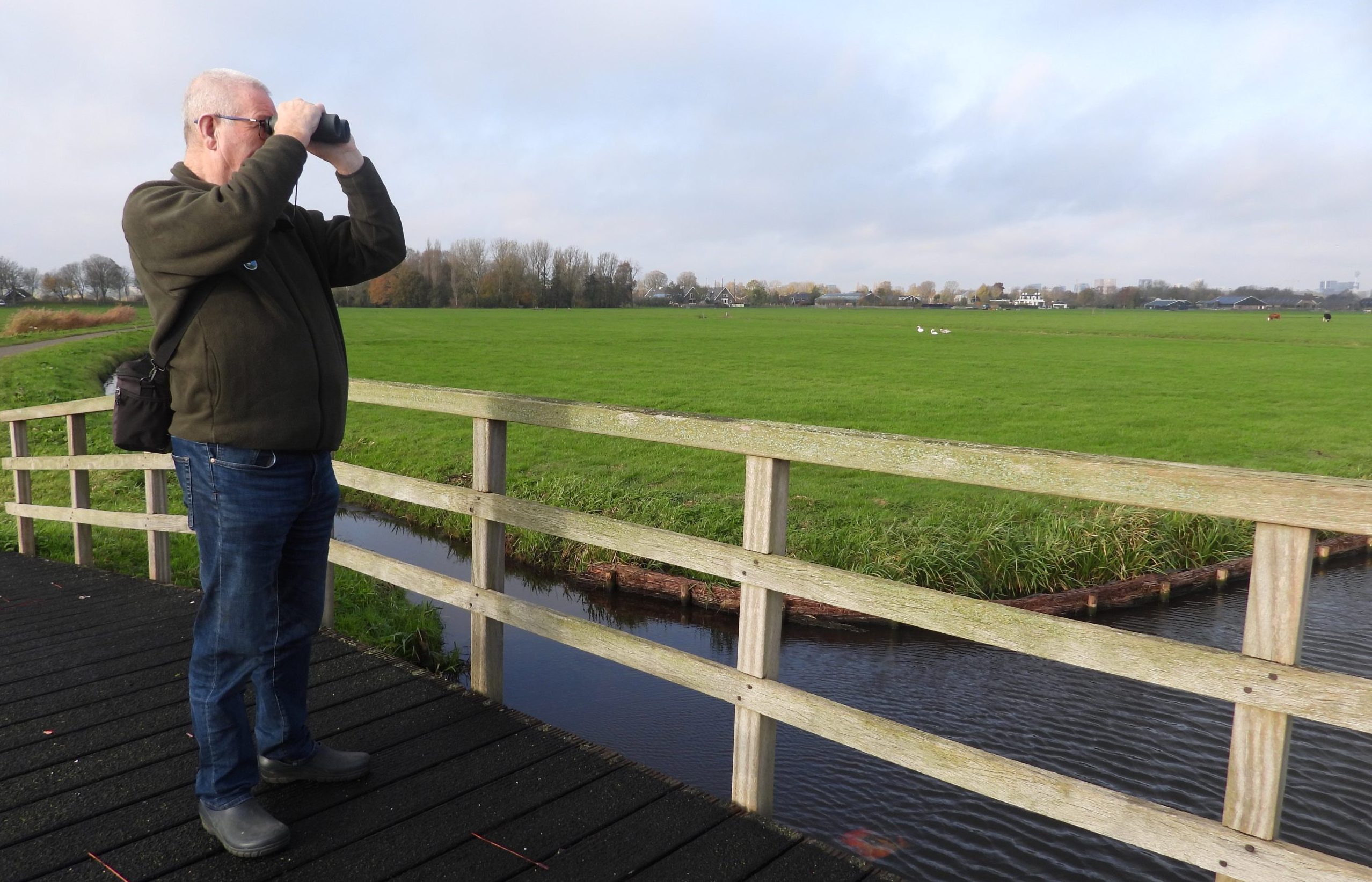 Monitoring in de Duivendrechterpolder. Foto: Pieter Verbeek.